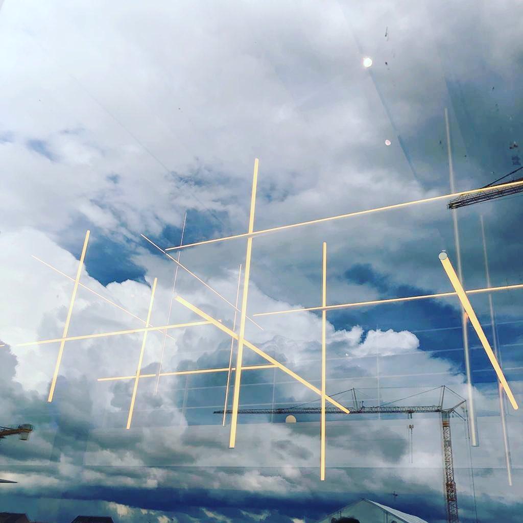 Lampadario Lineare Gridline