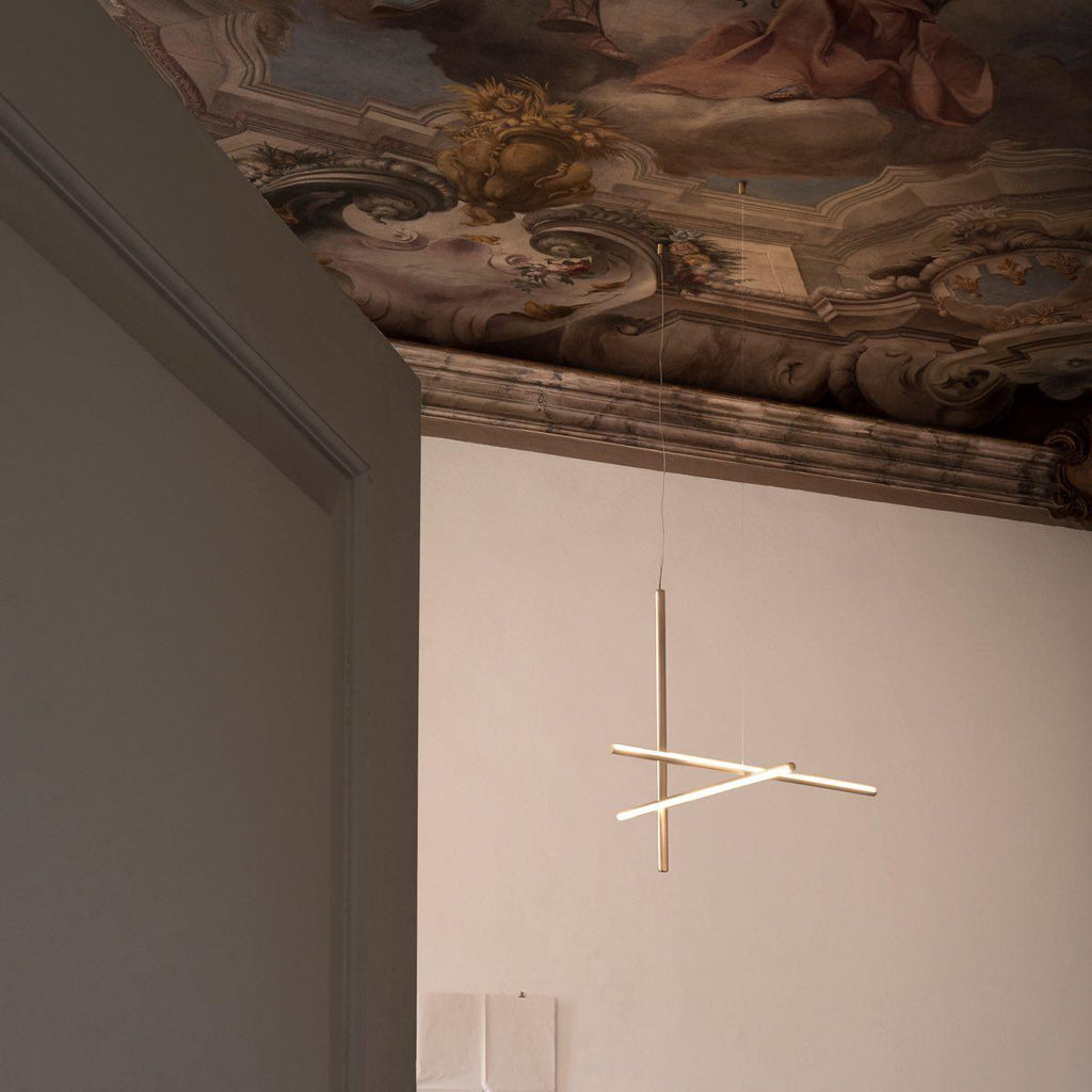Lampadario Lineare Gridline