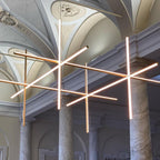 Lampadario Lineare Gridline