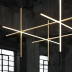Lampadario Lineare Gridline