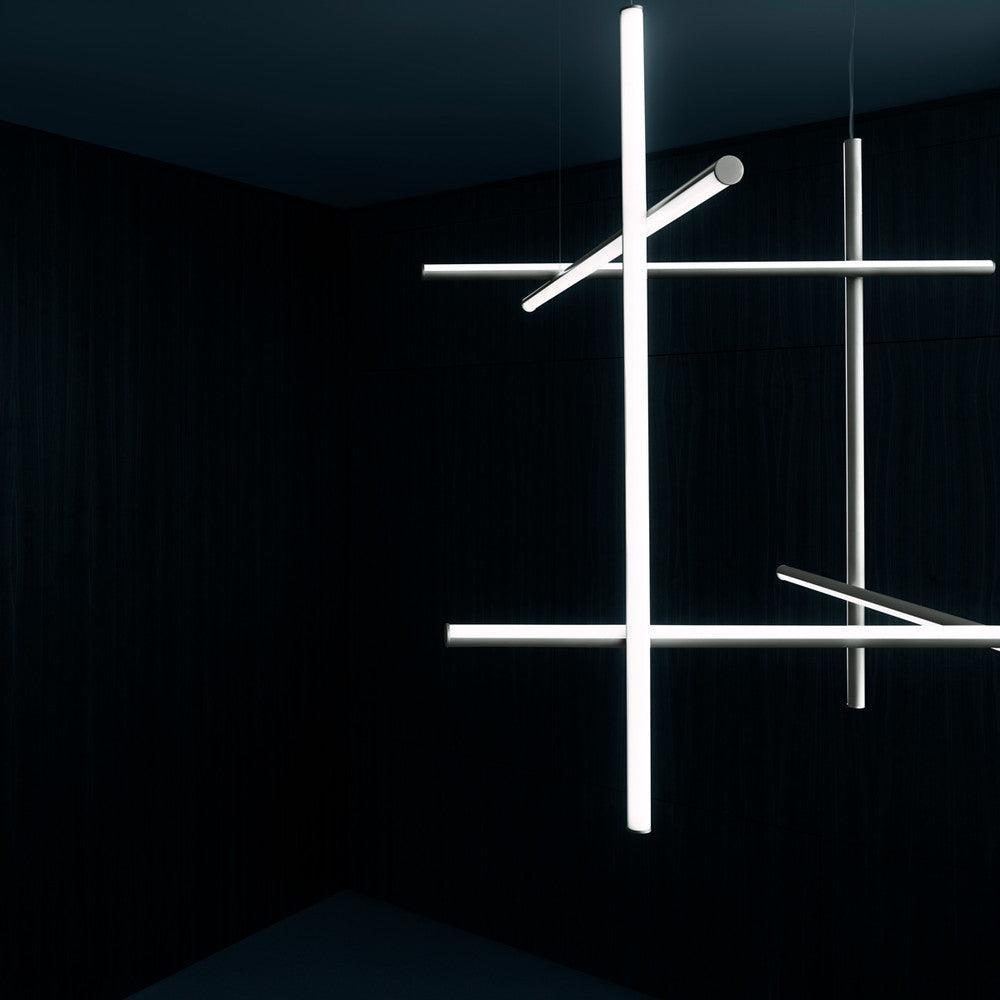Lampadario Lineare Gridline