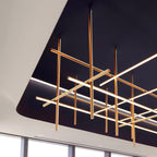 Lampadario Lineare Gridline