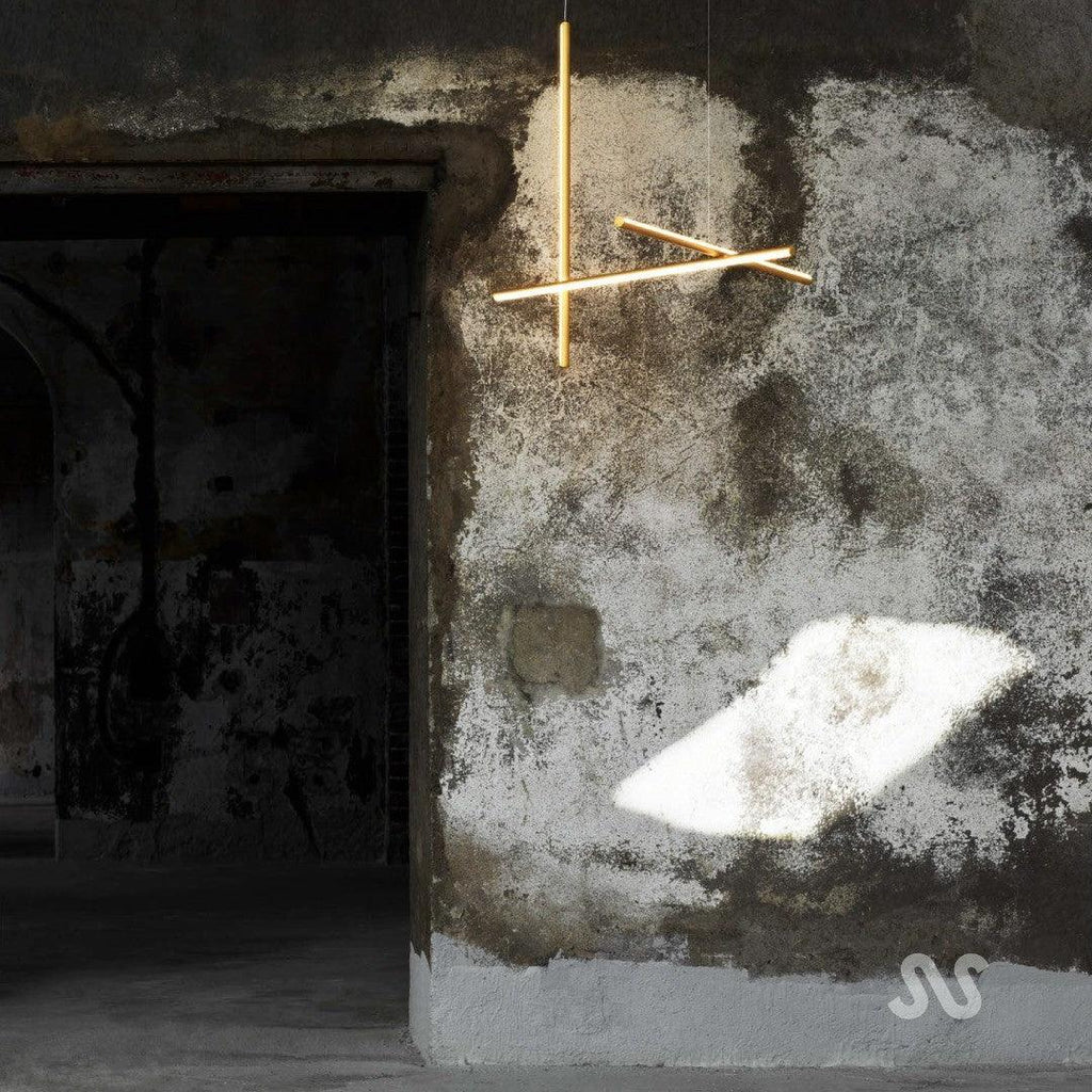 Lampadario Lineare Gridline
