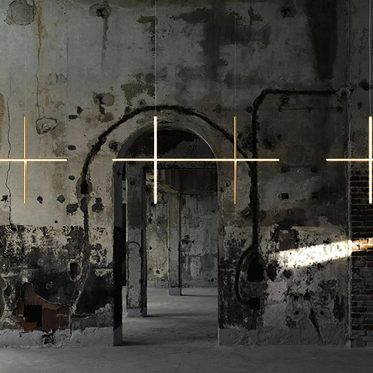 Lampadario Lineare Gridline