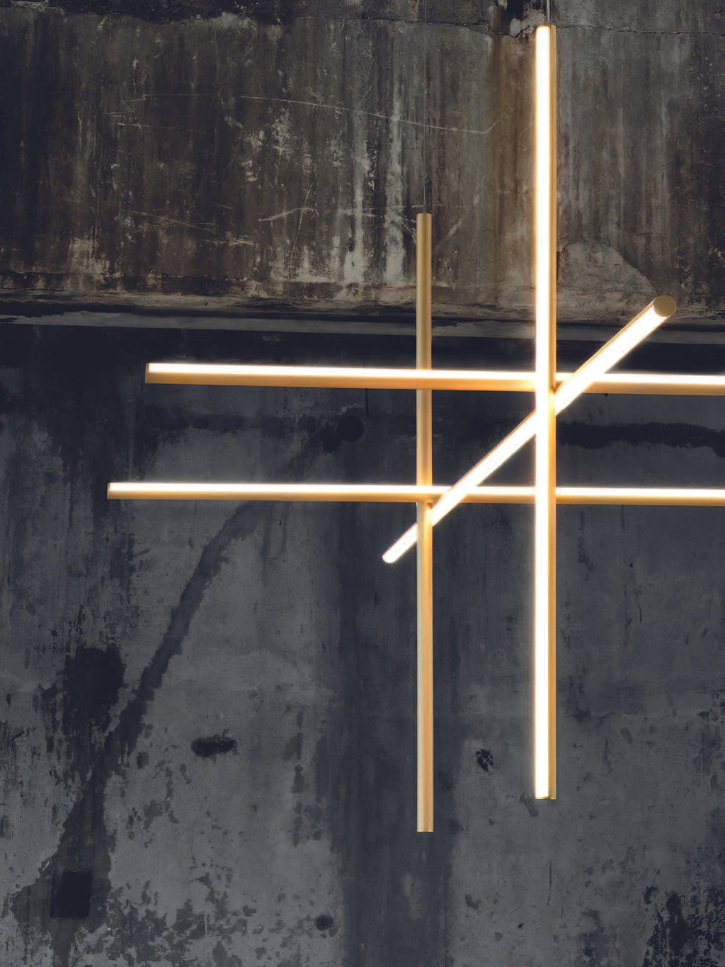 Lampadario Lineare Gridline