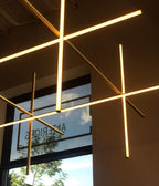 Lampadario Lineare Gridline