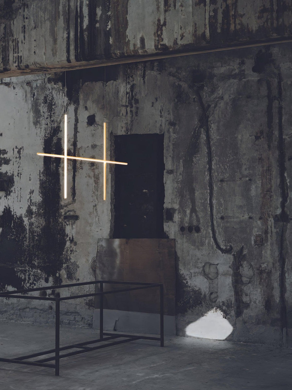 Lampadario Lineare Gridline