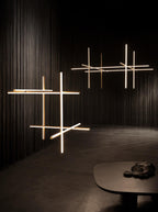Lampadario Lineare Gridline