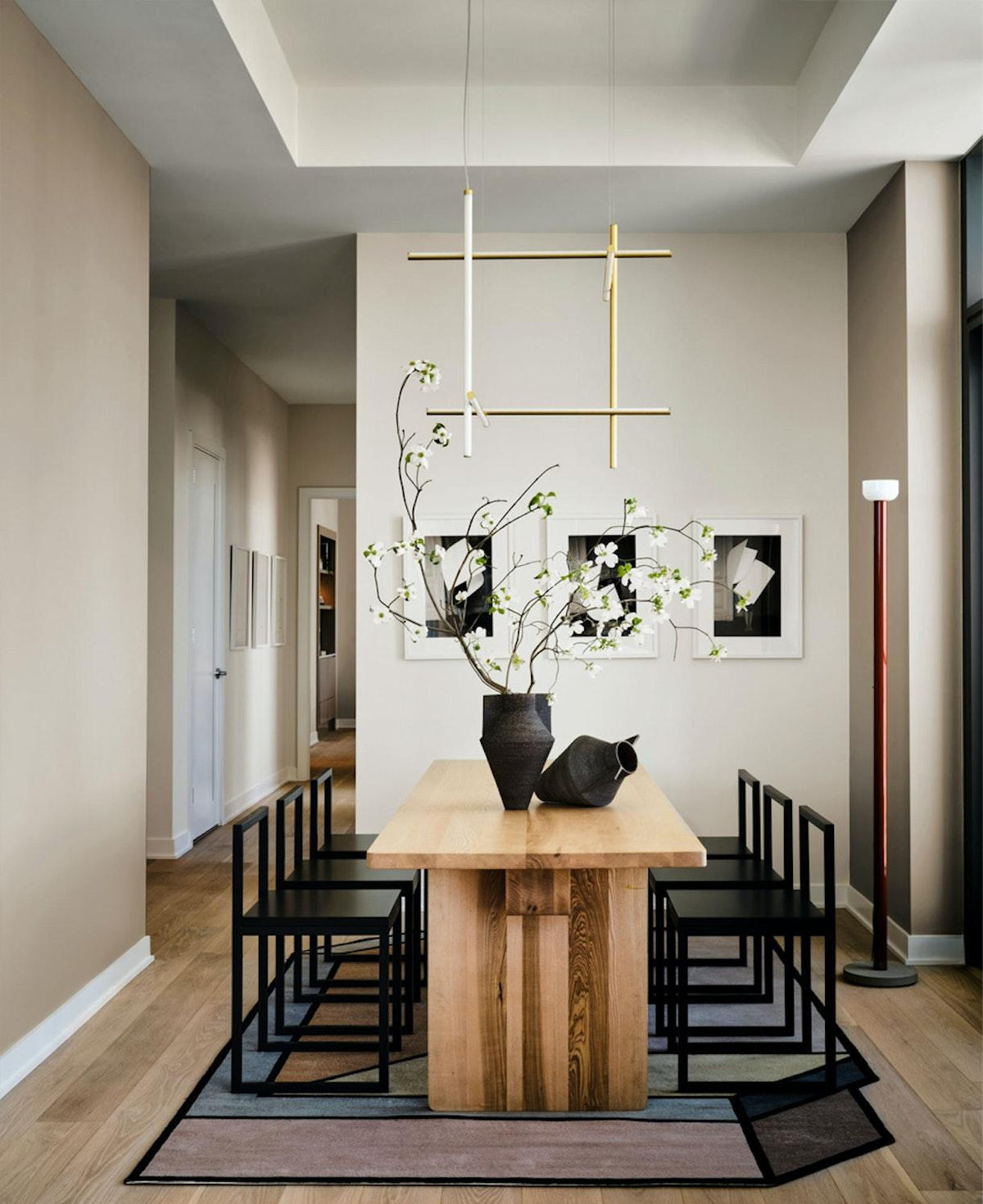 Lampadario Lineare Gridline