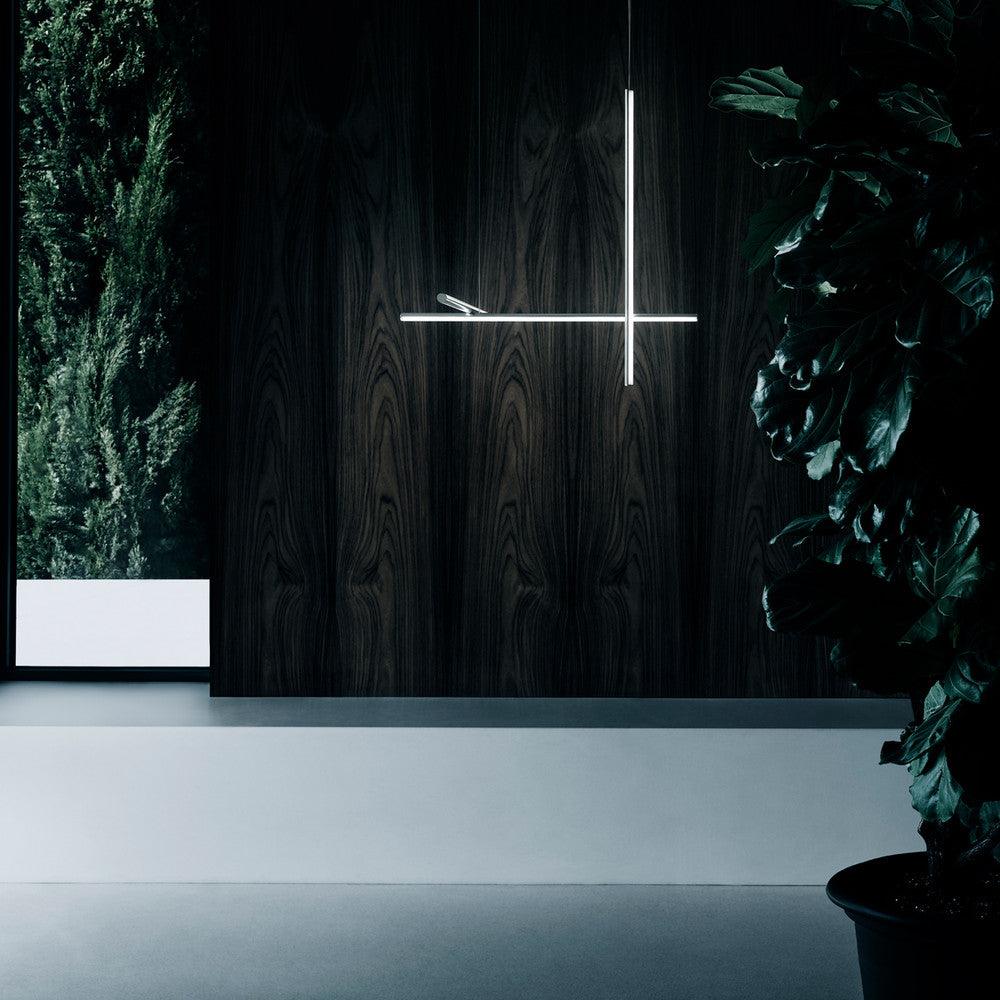 Lampadario Lineare Gridline