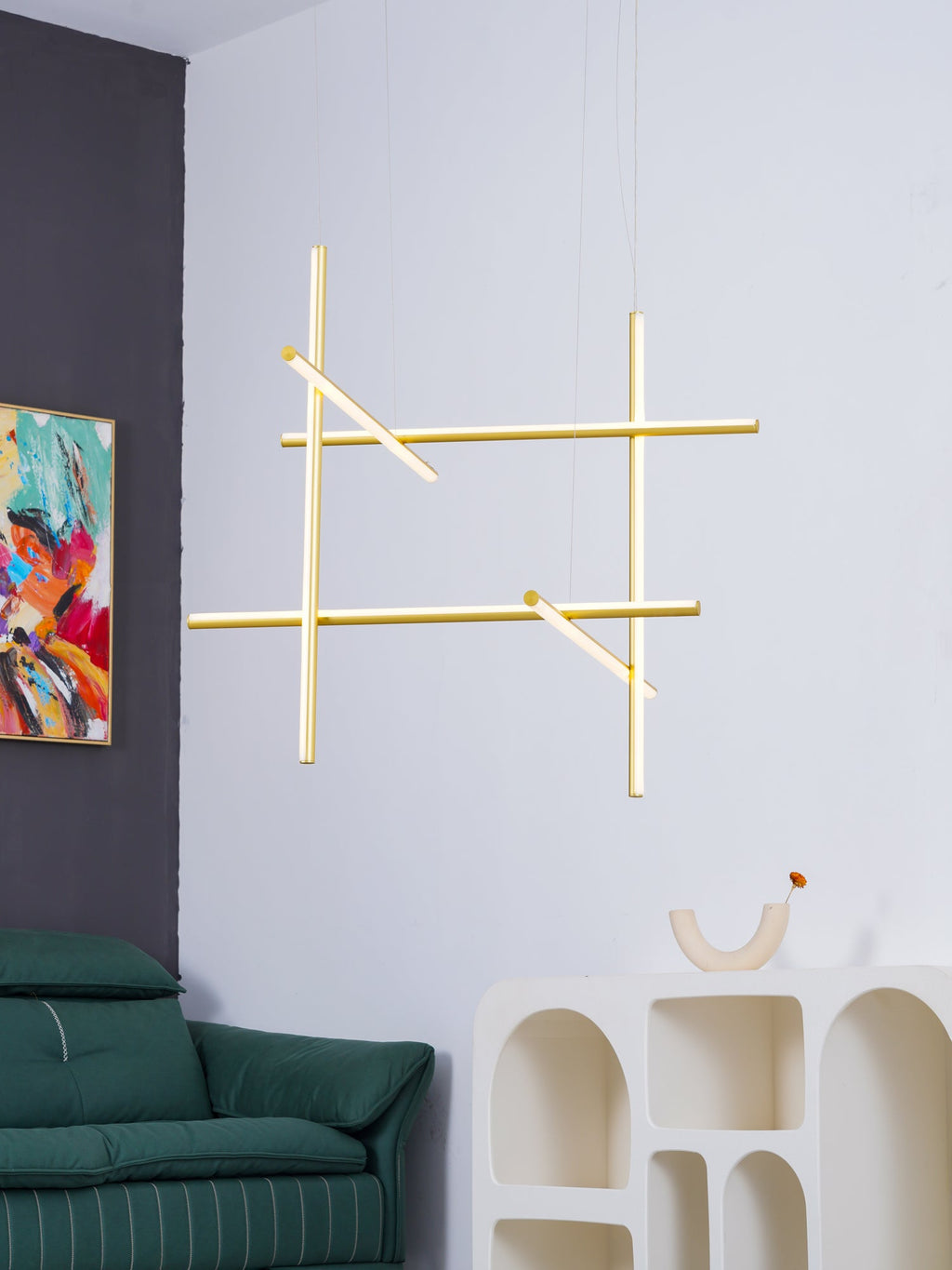 Lampadario Lineare Gridline