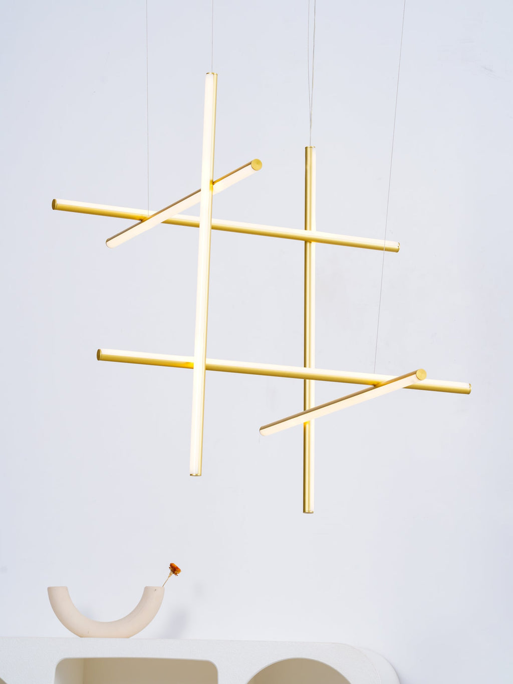Lampadario Lineare Gridline