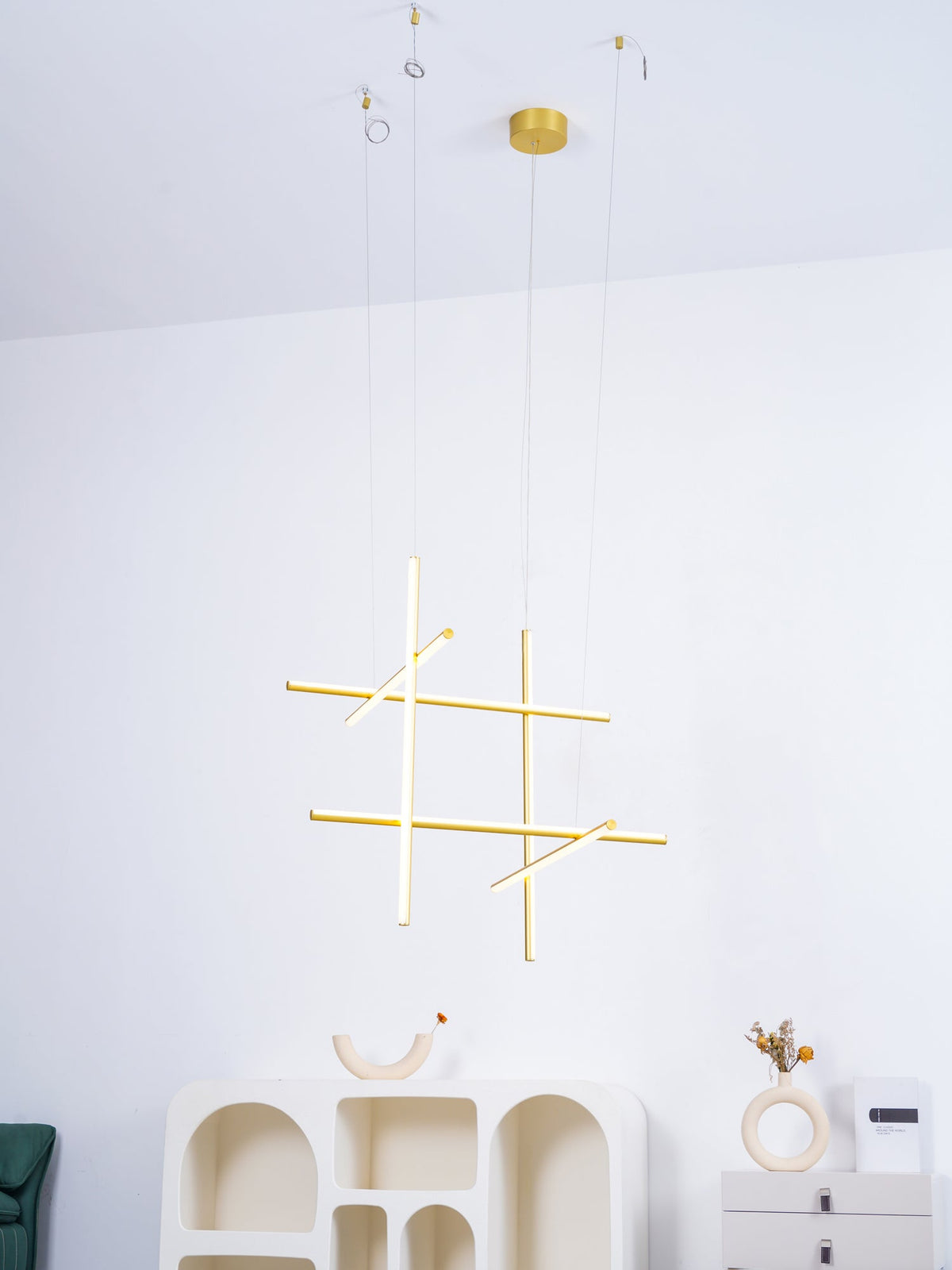 Lampadario Lineare Gridline