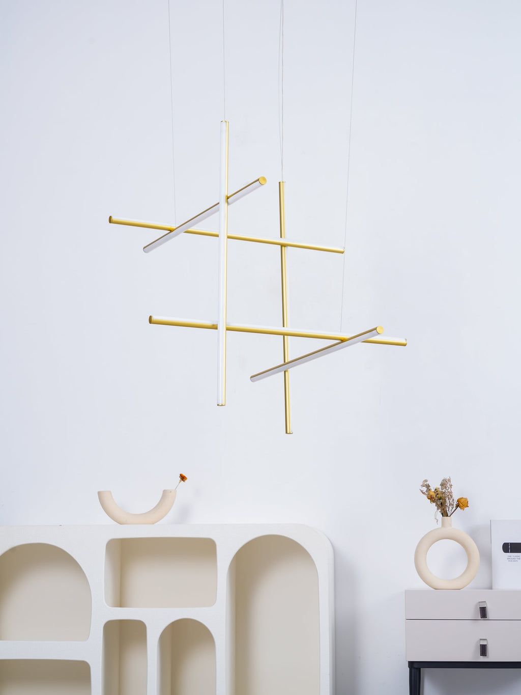 Lampadario Lineare Gridline