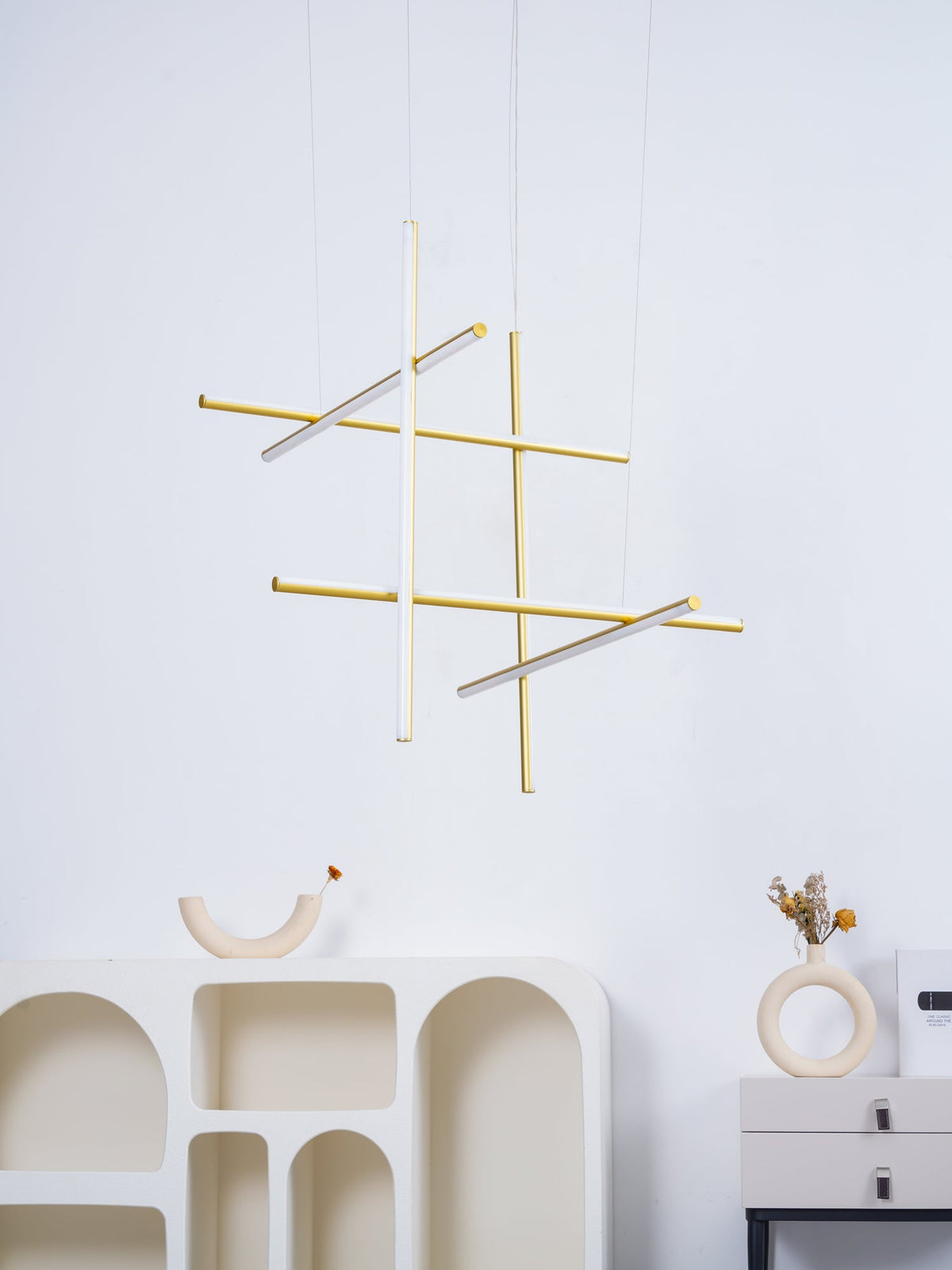 Lampadario Lineare Gridline