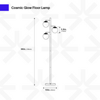 Lampada da Terra Cosmic Glow