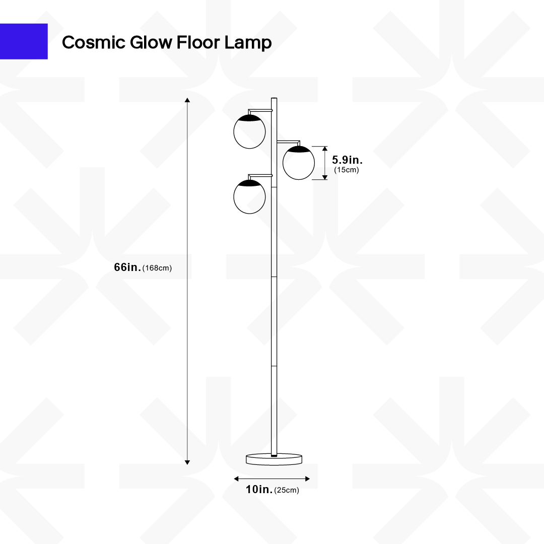 Lampada da Terra Cosmic Glow