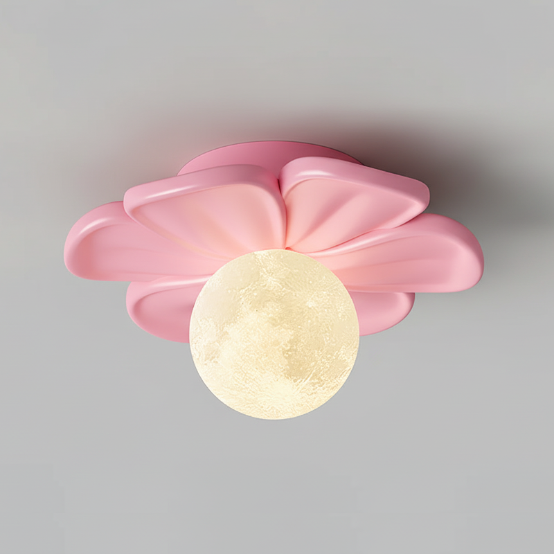 Lampada da soffitto a forma di fiore Cream Bloom
