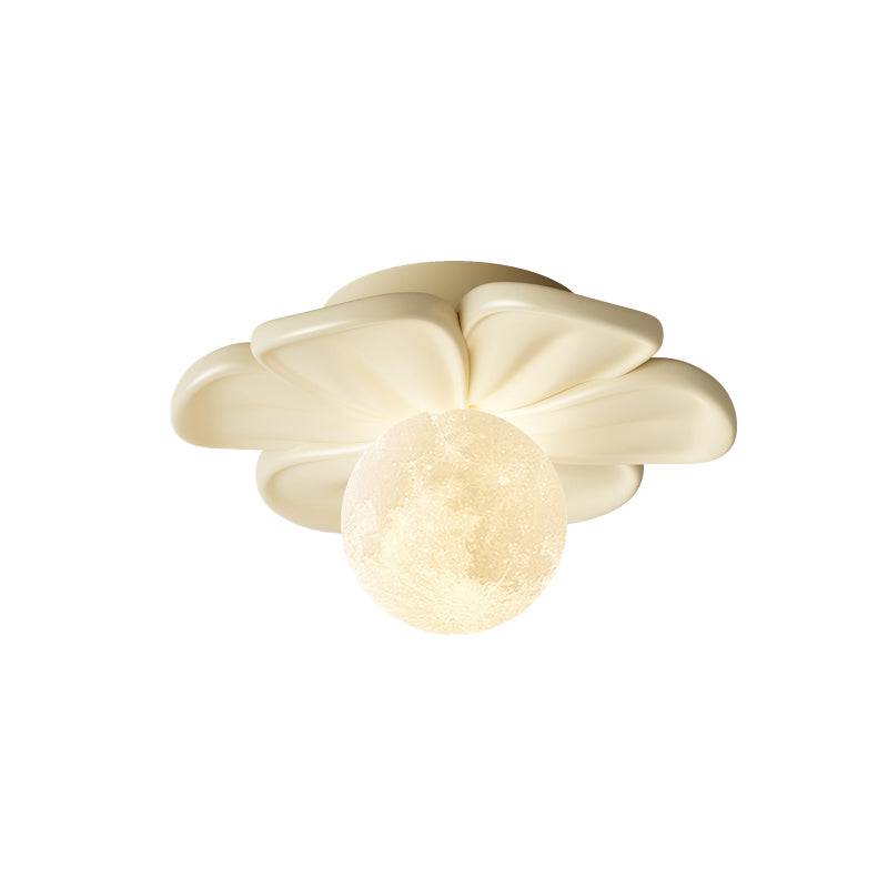 Lampada da soffitto a forma di fiore Cream Bloom