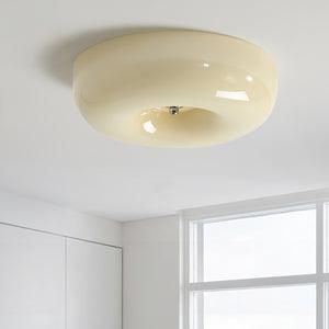 Lampada da soffitto in vetro Swirl