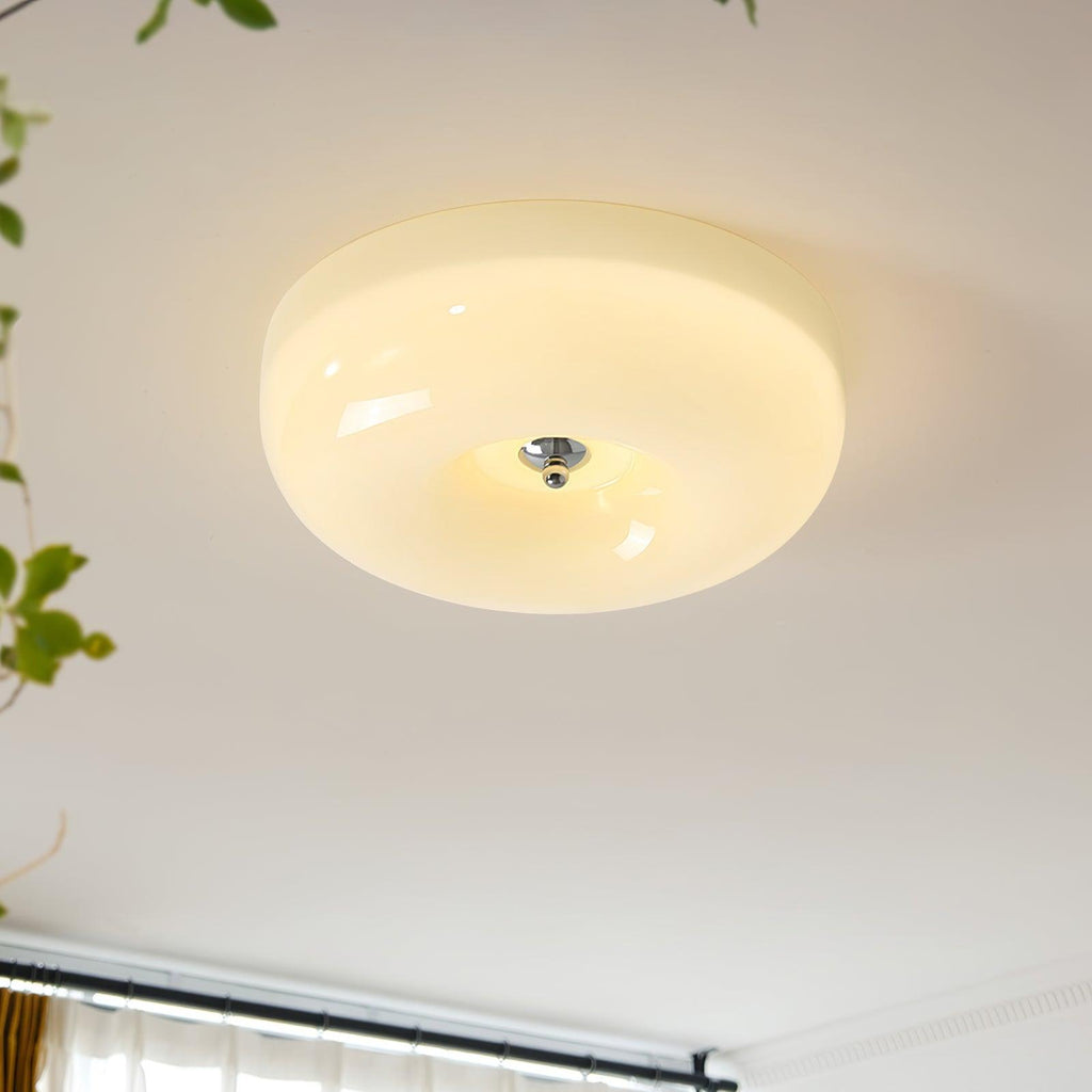 Lampada da soffitto in vetro Swirl
