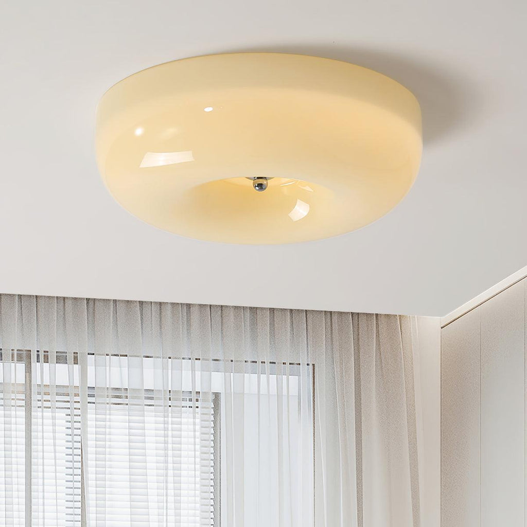 Lampada da soffitto in vetro Swirl