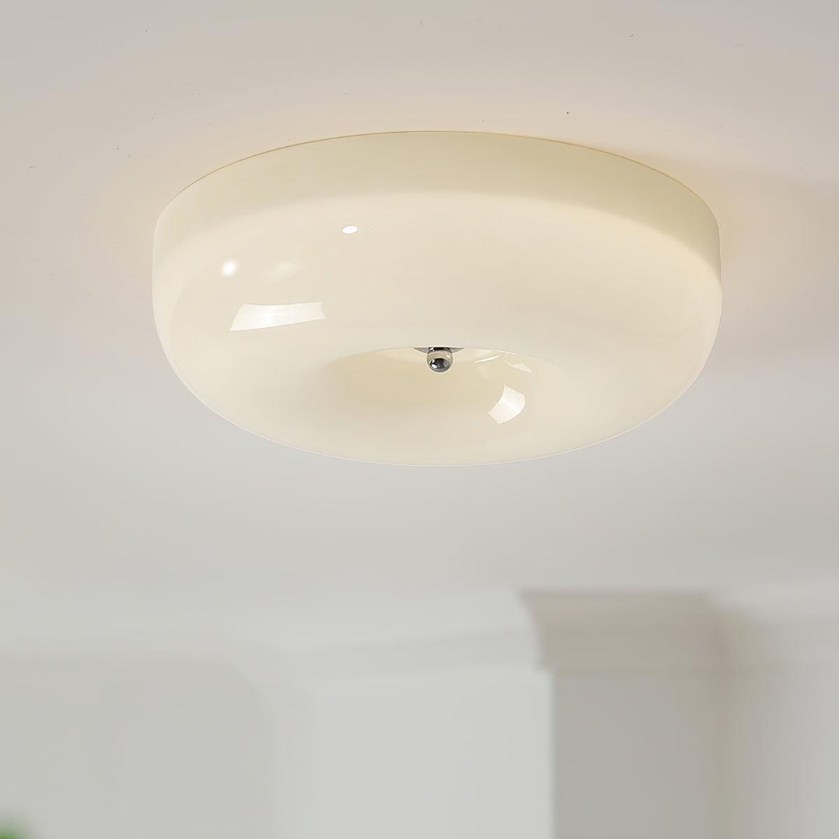 Lampada da soffitto in vetro Swirl