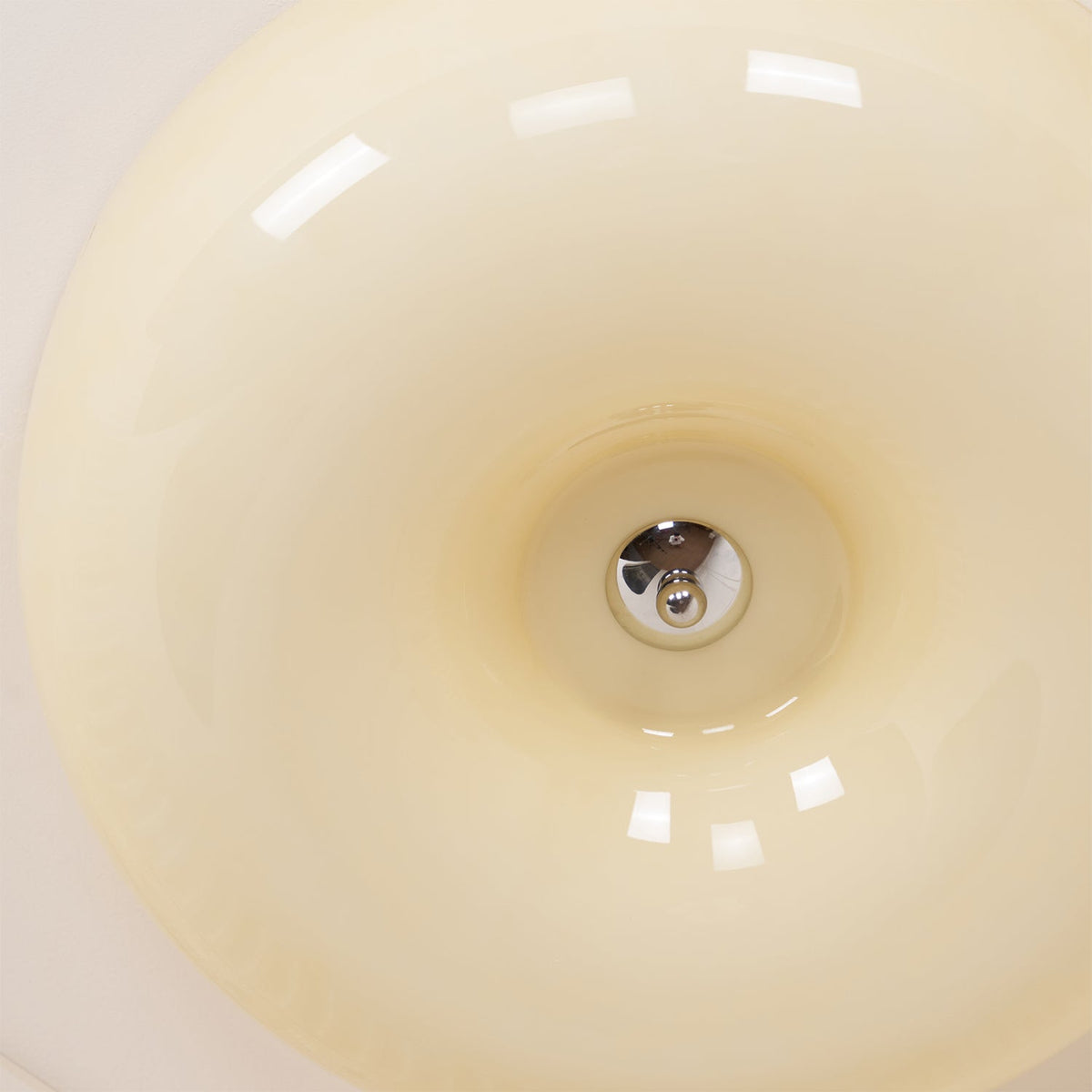 Lampada da Soffitto con Pulsante in Vetro