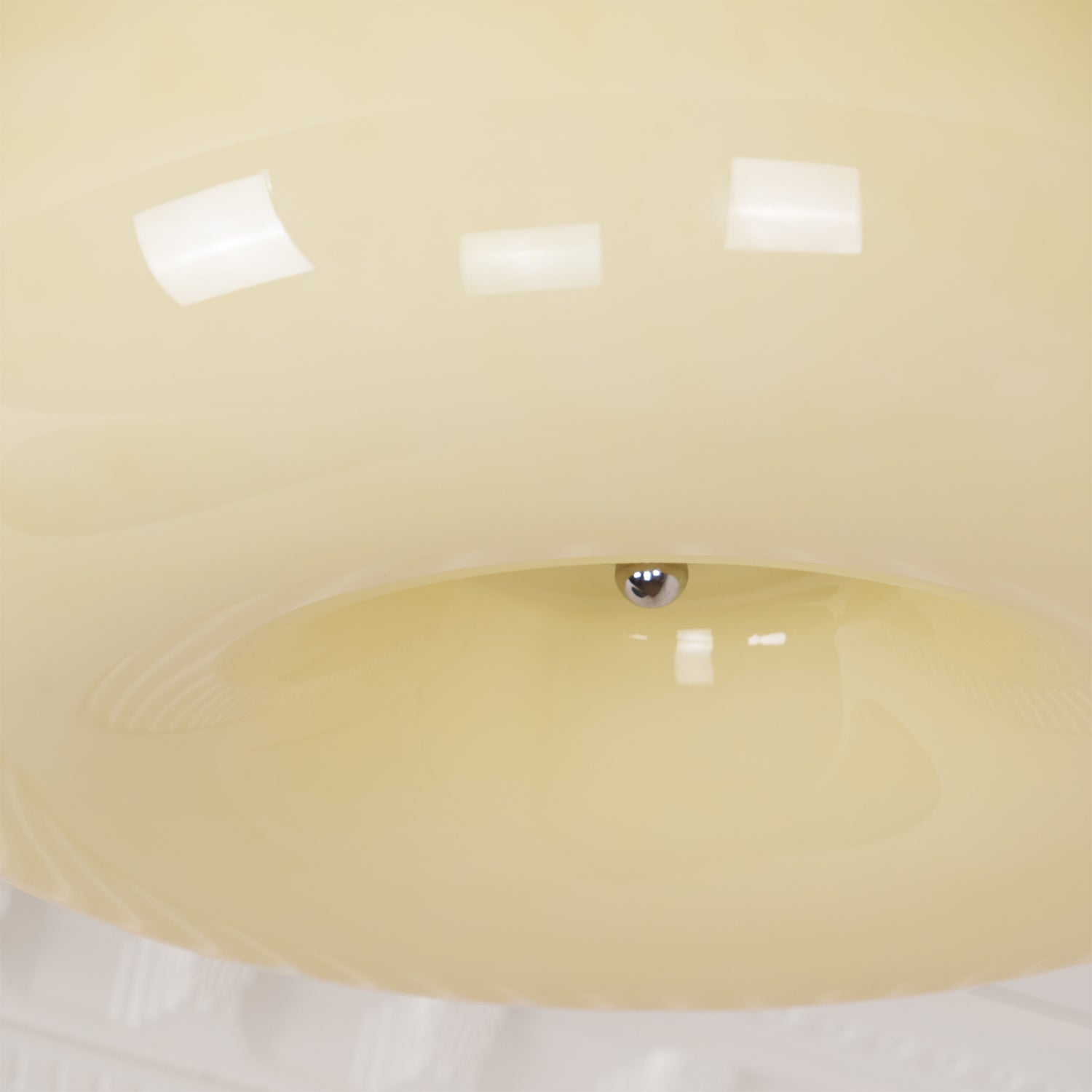 Lampada da soffitto in vetro Ulsolir Elegance Art Button
