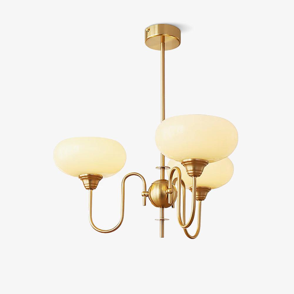 Lampadario Crema di Cachi