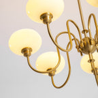 Lampadario Crema di Cachi