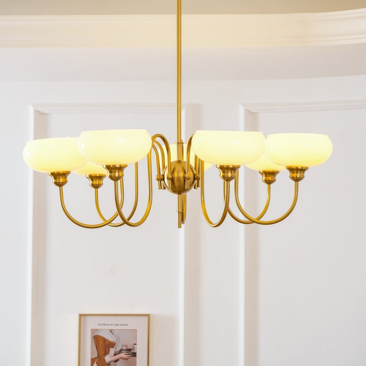 Lampadario Crema di Cachi