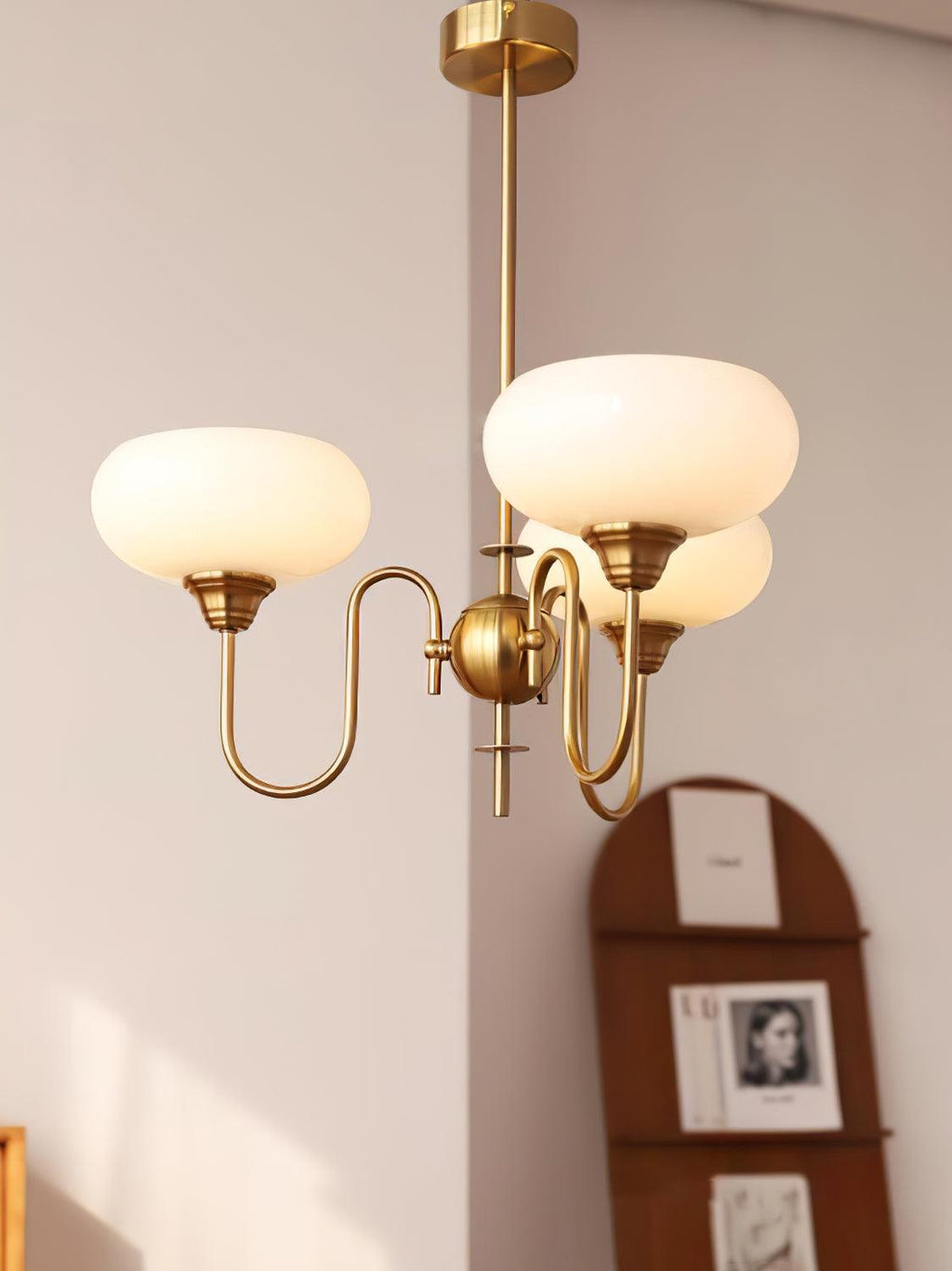 Lampadario Crema di Cachi