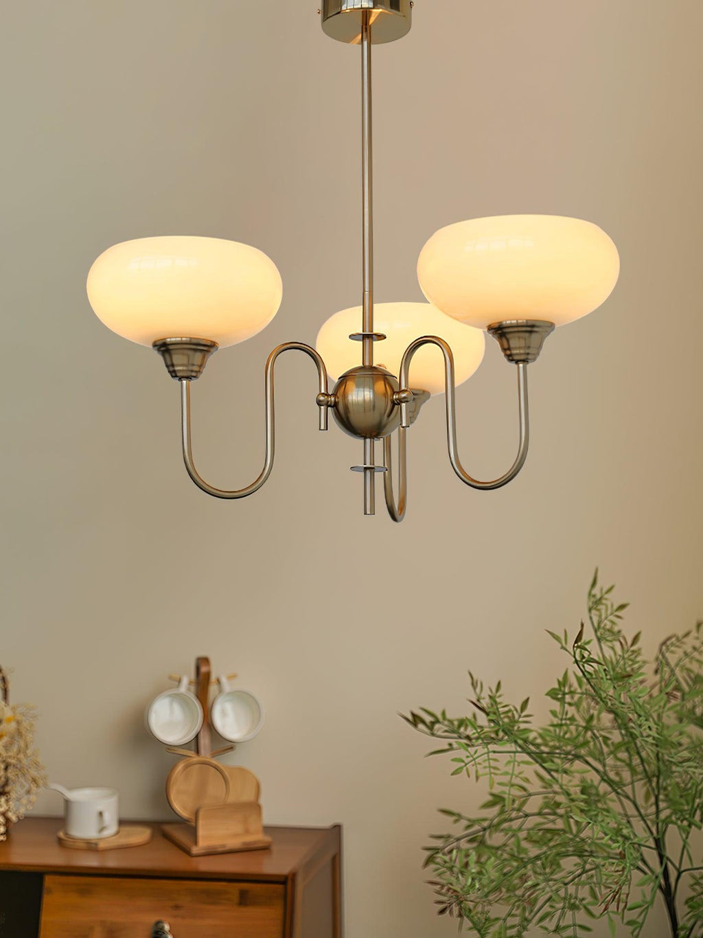 Lampadario Crema di Cachi