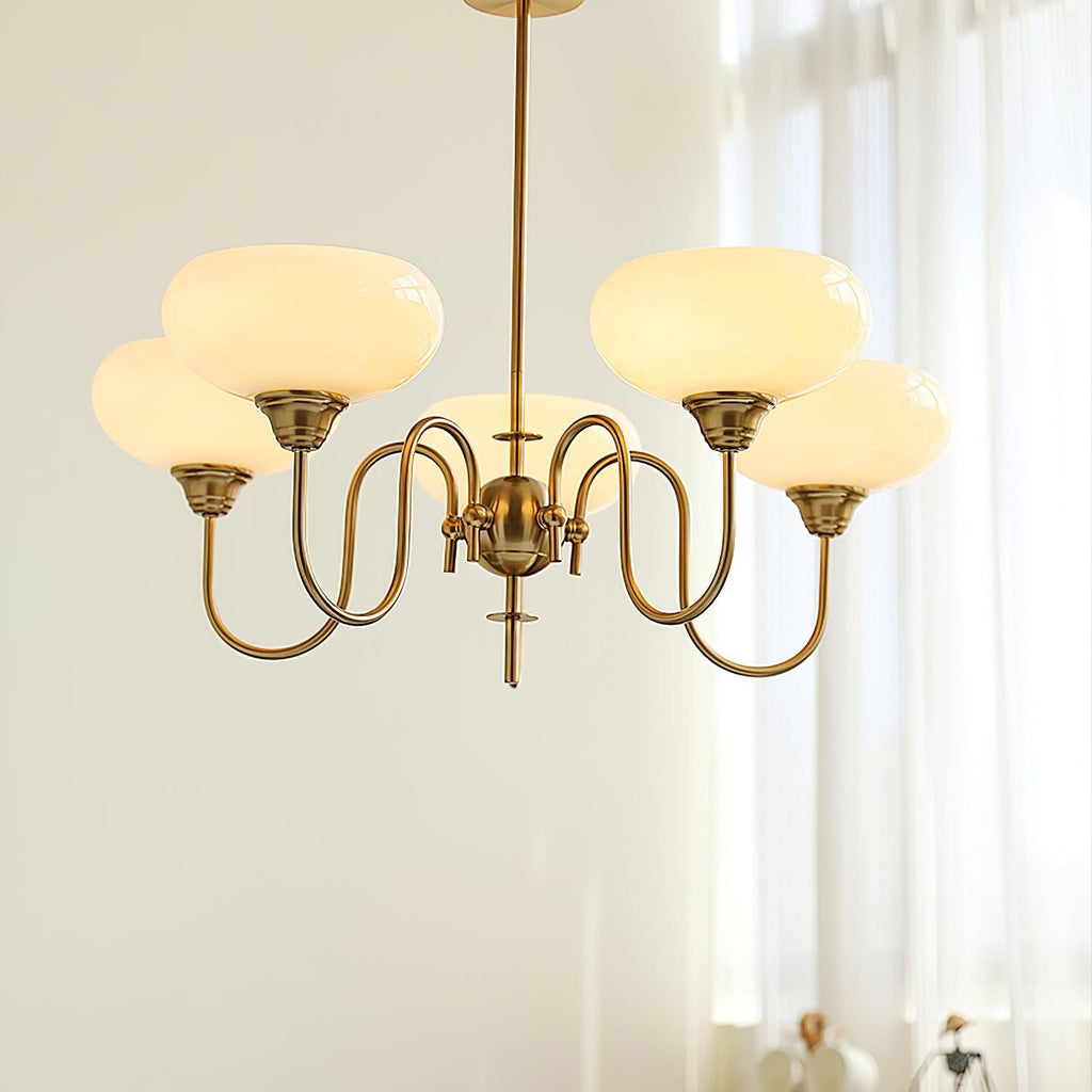 Lampadario Crema di Cachi