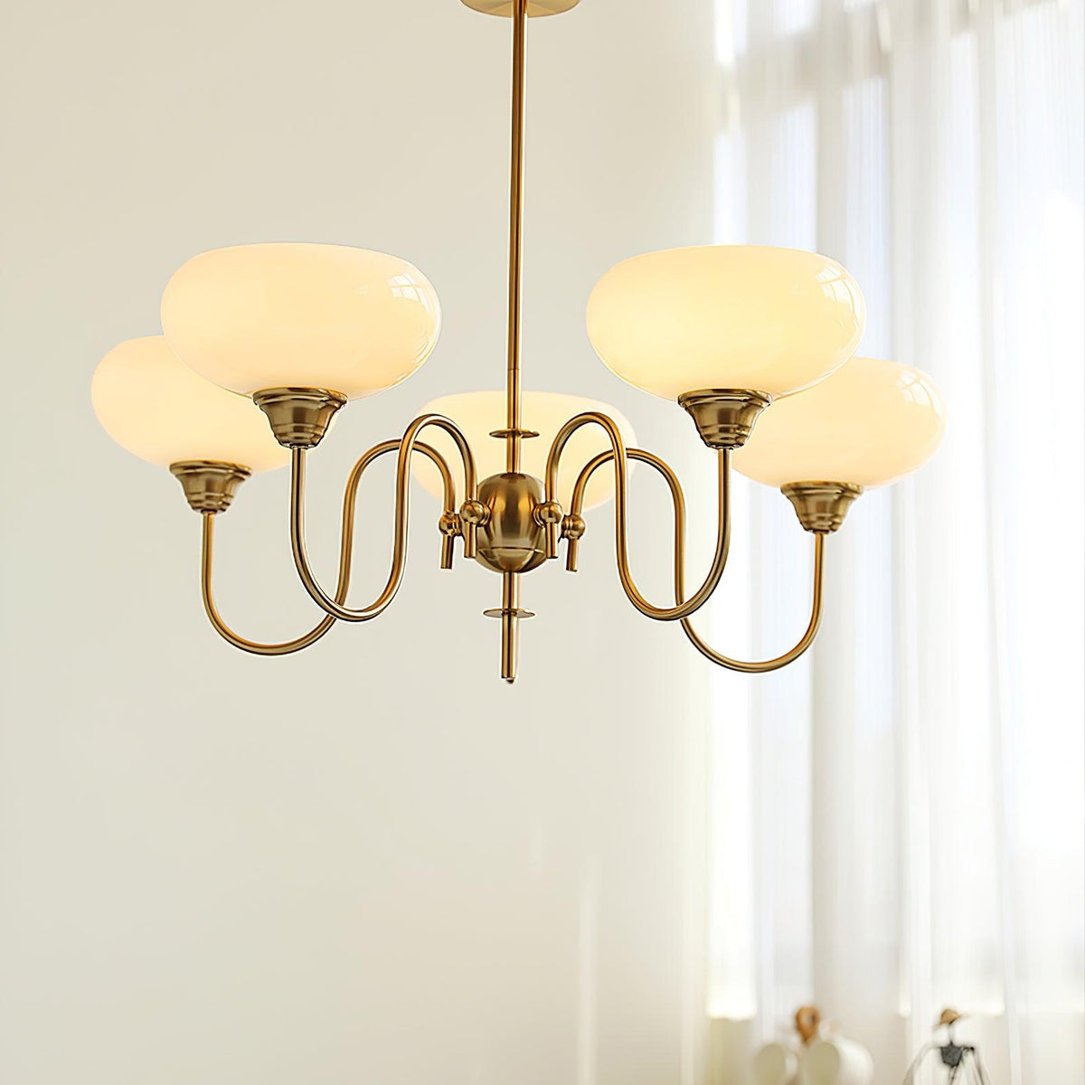 Lampadario Crema di Cachi