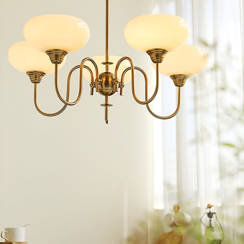 Lampadario Crema di Cachi