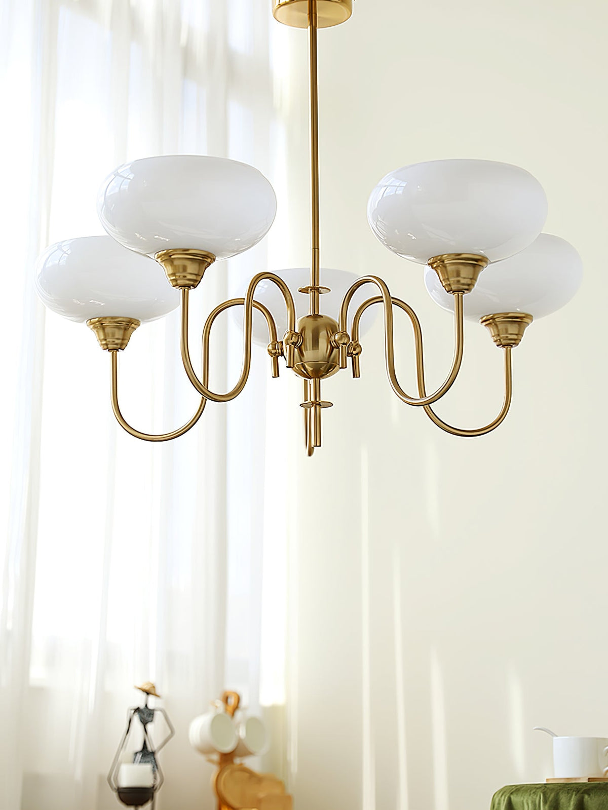 Lampadario Crema di Cachi