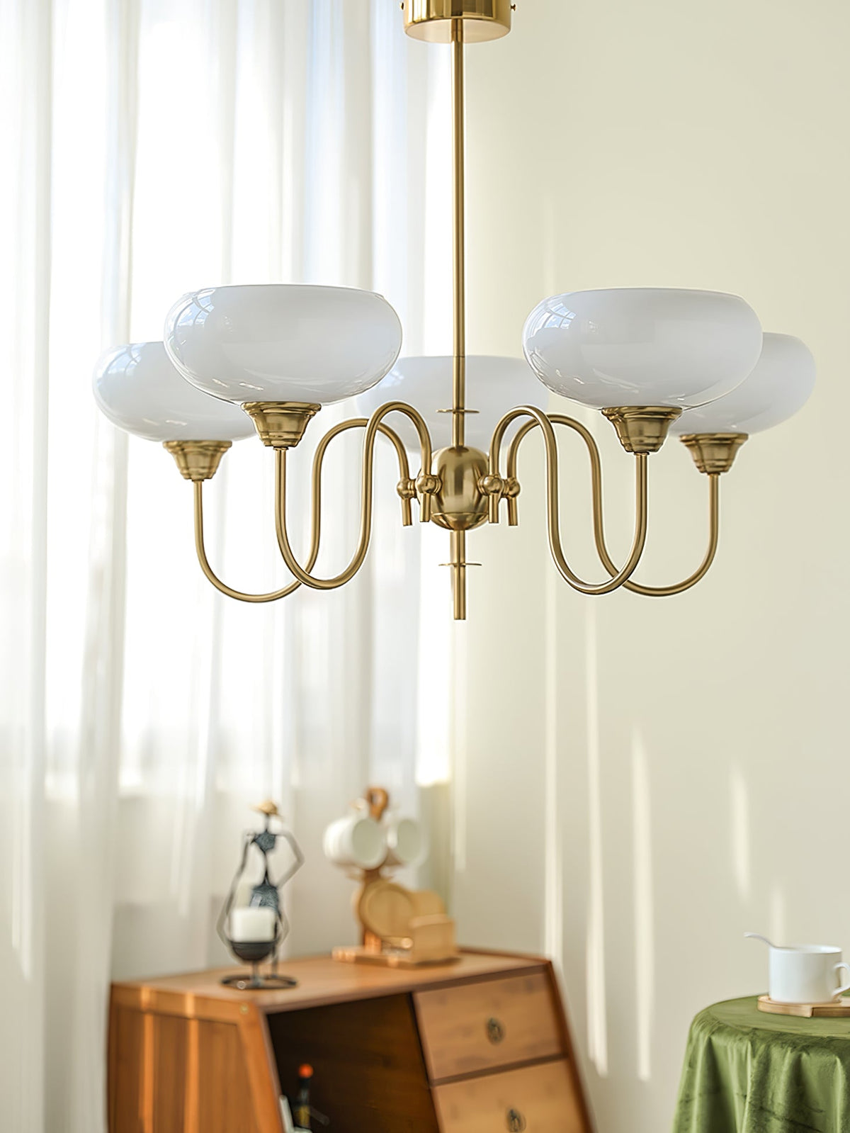 Lampadario Crema di Cachi
