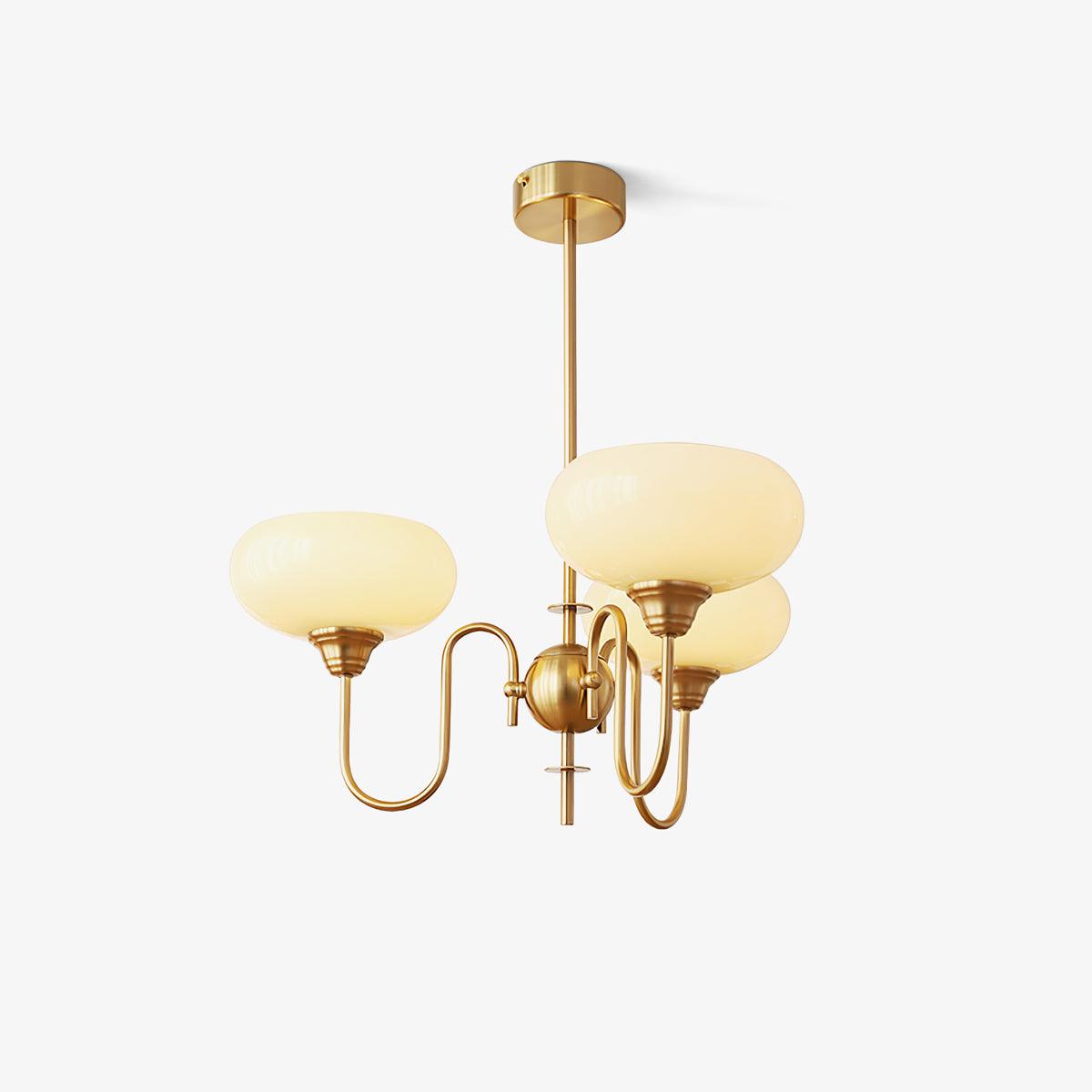 Lampadario Crema di Cachi
