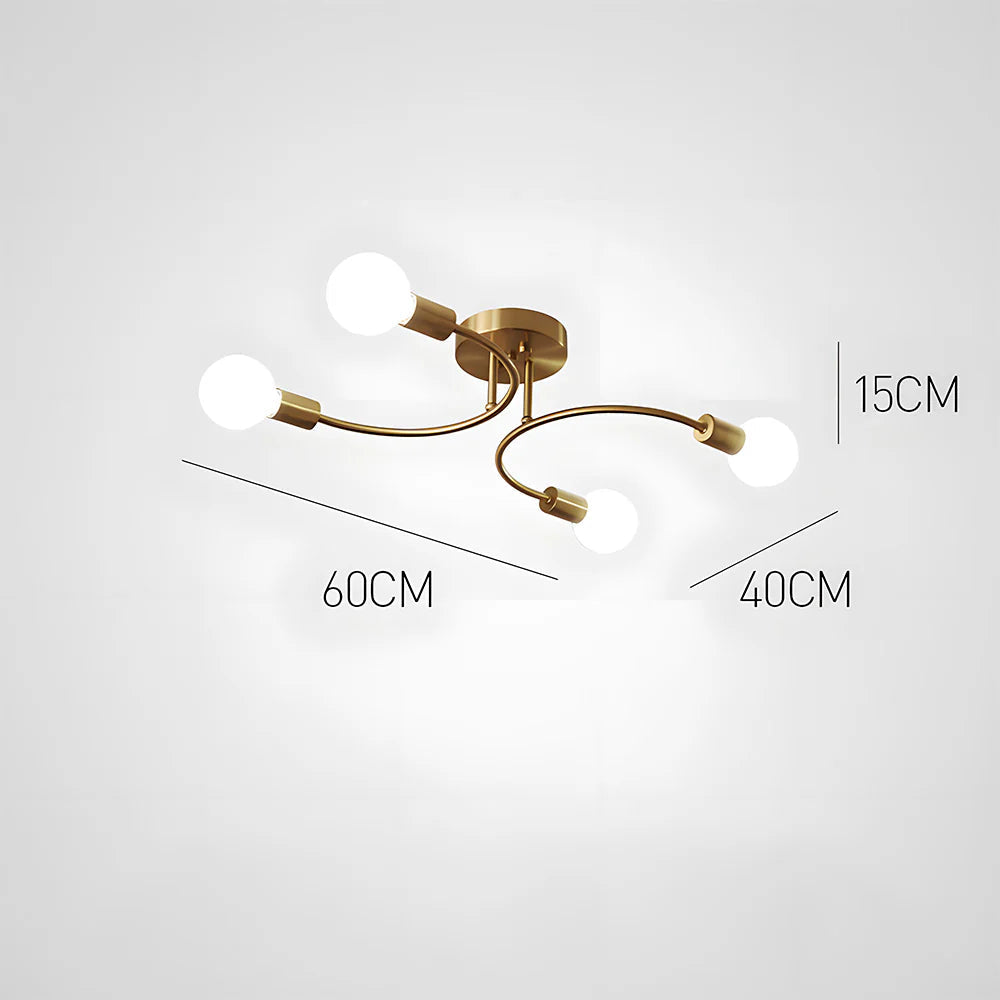 Lampada da Soffitto Moderna Creativa a Più Lampadine