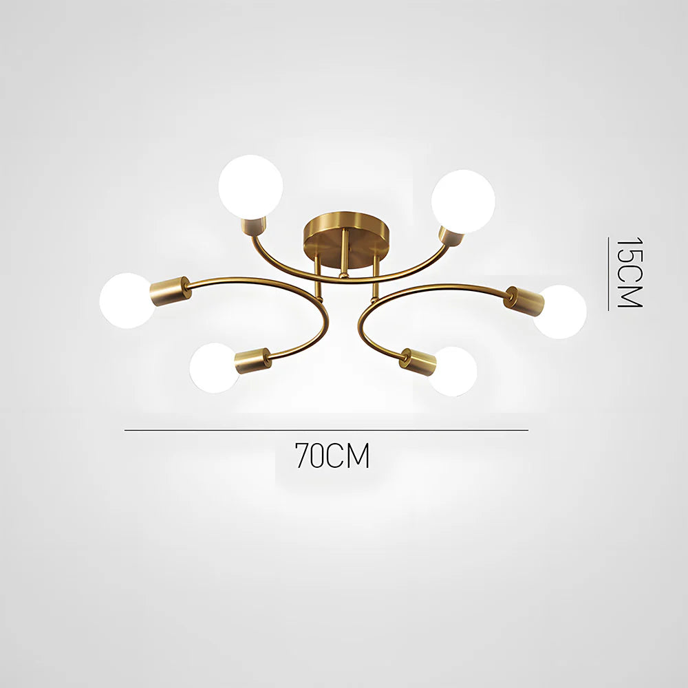 Lampada da Soffitto Moderna Creativa a Più Lampadine