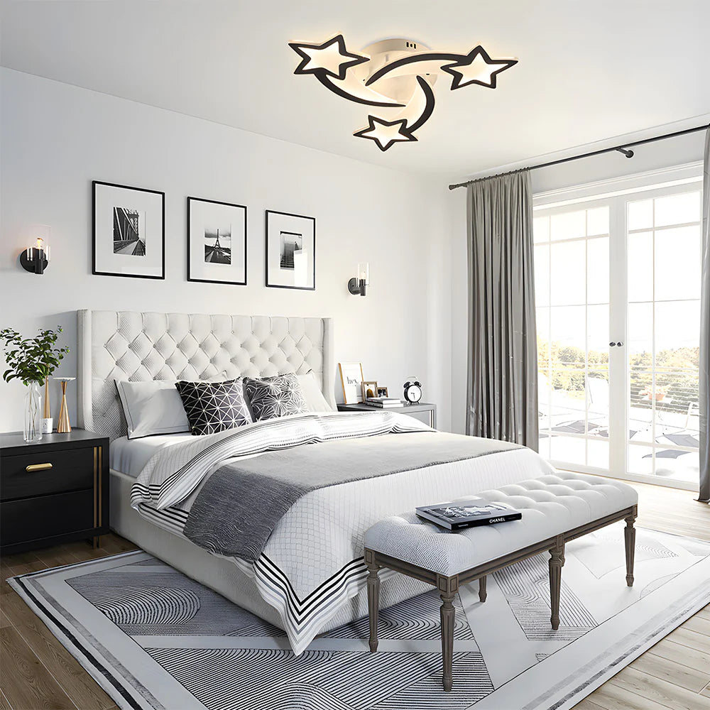 Design Moderno a Stelle Creativo Lampada da Soffitto