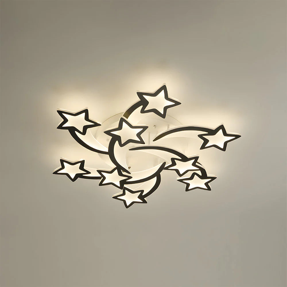 Design Moderno a Stelle Creativo Lampada da Soffitto