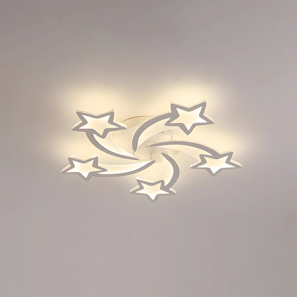 Design Moderno a Stelle Creativo Lampada da Soffitto