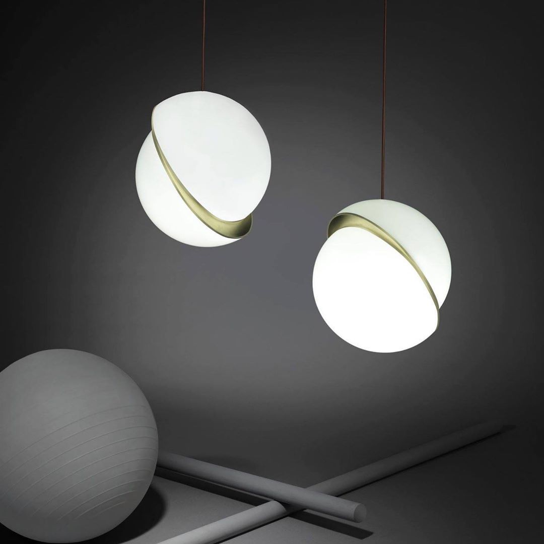 Lampada a sospensione Crescent