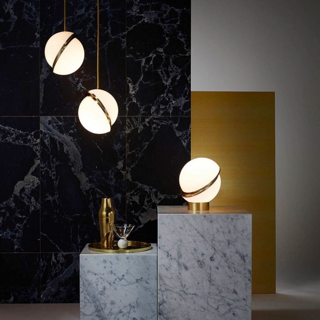 Lampada a sospensione Crescent
