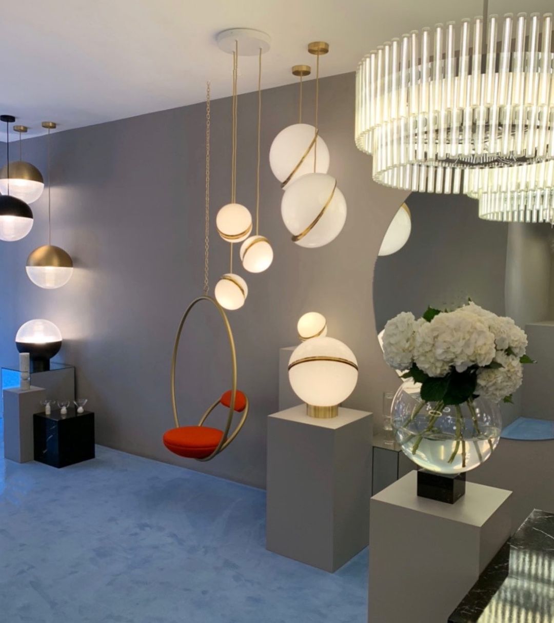 Lampada a sospensione Crescent