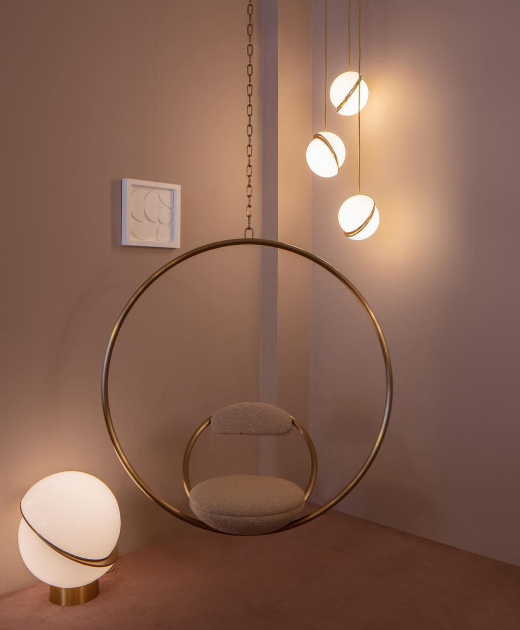 Lampada a sospensione Crescent