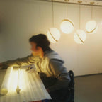 Lampada a sospensione Crescent